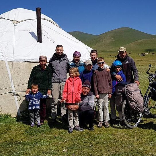 Image extraite du film Dans les steppes kirghizes
